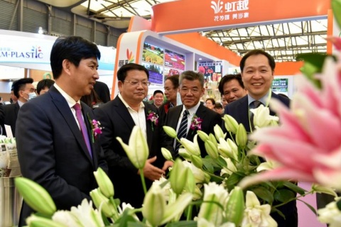 中国(上海)国际花卉园艺展览会展会现场图片