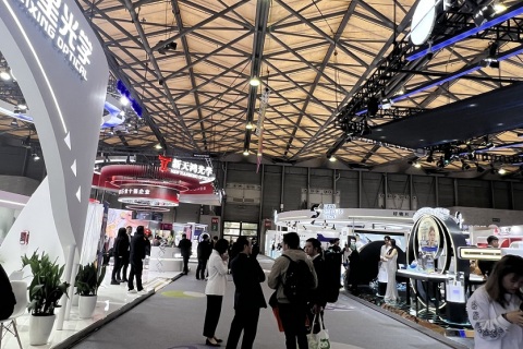 中国上海国际眼镜业展览会展会现场图片