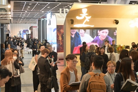 香港影视展览会展会现场图片