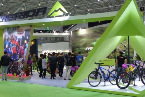 台湾台北自行车展览会展会现场图片