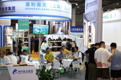 上海国际纸展展会现场图片