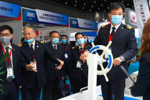 上海国际商用及公务船舶展览会展会现场图片
