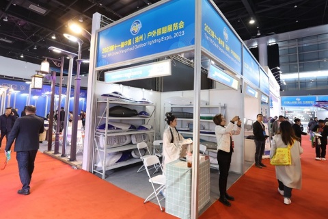 中国(扬州)户外照明展览会展会现场图片