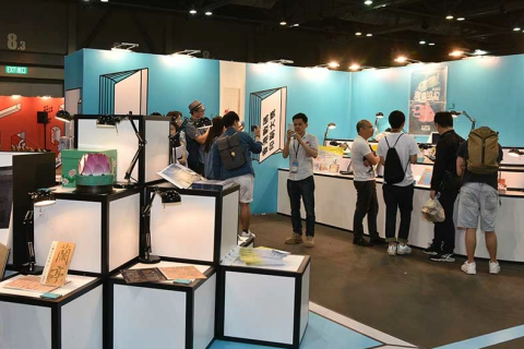 香港奢侈品包装展展会现场图片