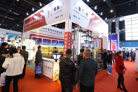 中国(扬州)户外照明展览会展会现场图片