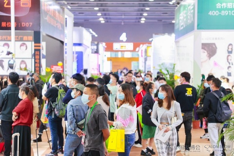 中国发制品春季交易会-郑州发博会美发展展会现场图片