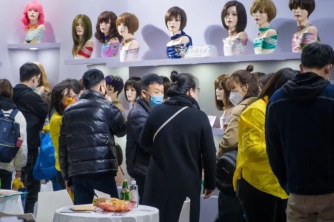 青岛国际时尚发制品展-青岛发博会展会现场图片
