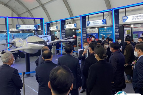 韩国无人机展览会展会现场图片