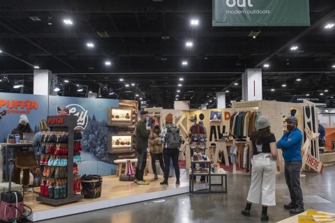 英国户外运动用品展览会OTS展会现场图片