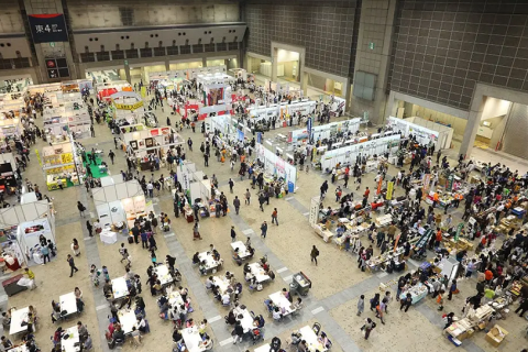 日本东京天然有机产品展览会展会现场图片