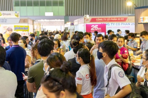 越南河内孕婴童、玩具展览会展会现场图片