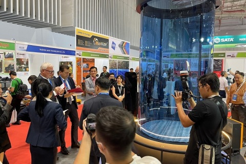 越南胡志明五金工具展览会展会现场图片
