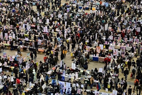 日本东京国际冬季漫画展Comiket展会现场图片
