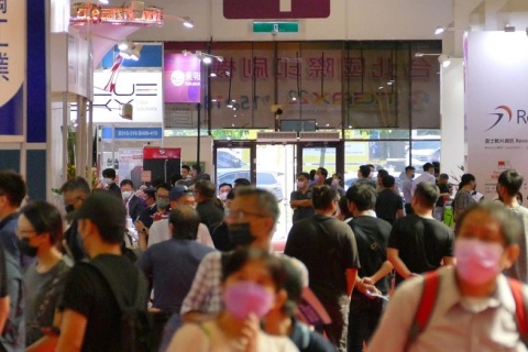 台湾台北印刷机材展览会展会现场图片
