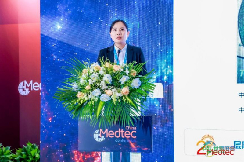 德尼培医疗凡小利经理演讲现场