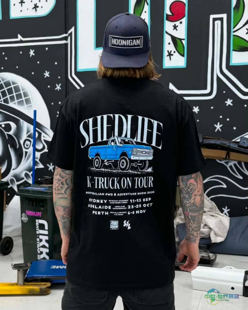 悉尼国际四驱车展：K-Truck巡展三城启动 限量T恤引车迷热议
